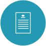 Document icon in circle
